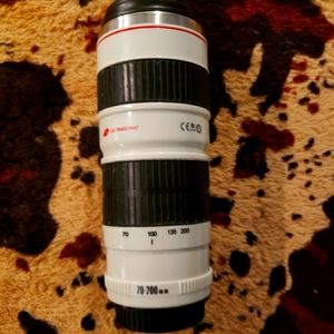 Camera lense tumbler